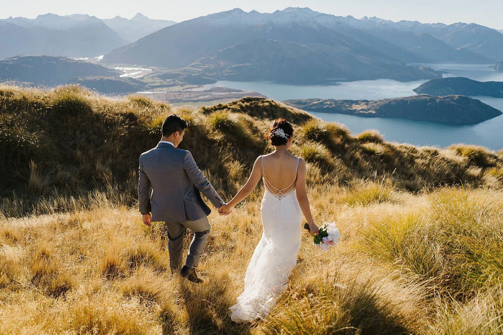  Roy’s Peak Heli Pre wedding, Wanaka. 
