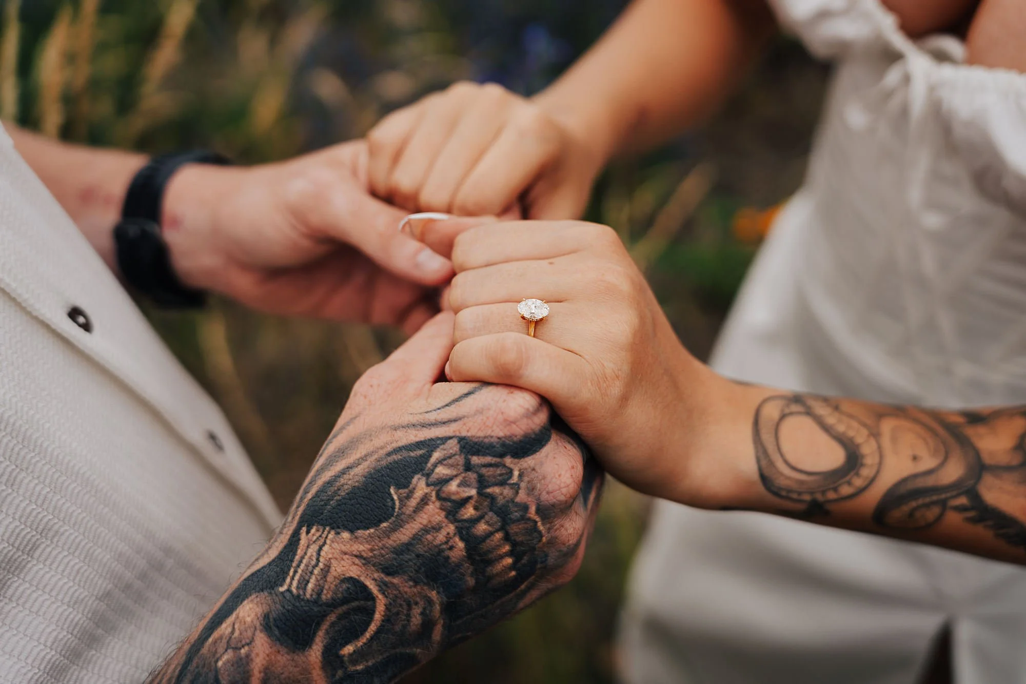  Details from a Tekapo surprise proposal. 